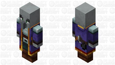 Wandering Trader Illager Retexure Minecraft Mob Skin