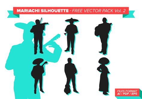 Mariachi Free Vector Pack Vol. 2 - Download Free Vector Art, Stock ...