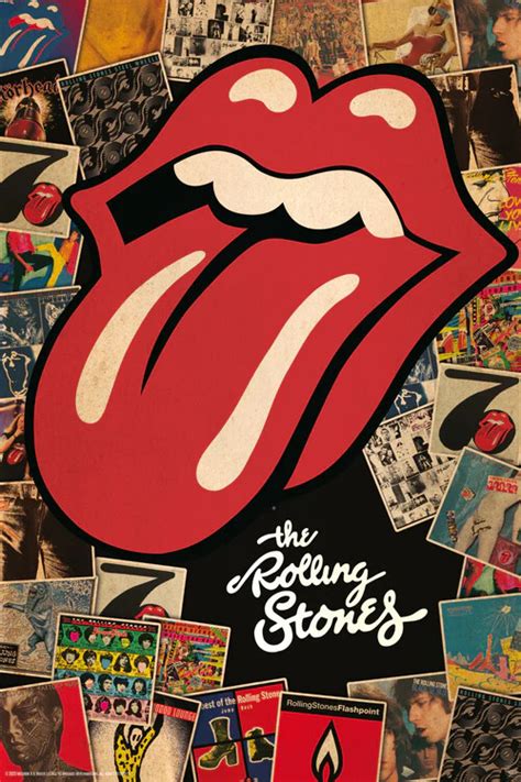 Poster The Rolling Stones - Collage | Wall Art, Gifts & Merchandise | Abposters.com