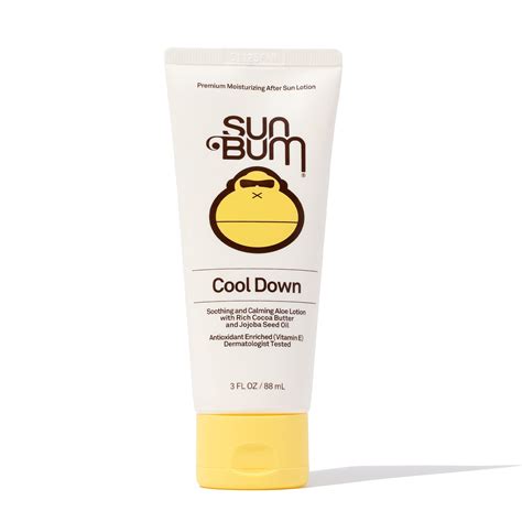 Sun Bum Cool Down Aloe Vera Lotion | Vegan & Hypoallergenic Sunburn