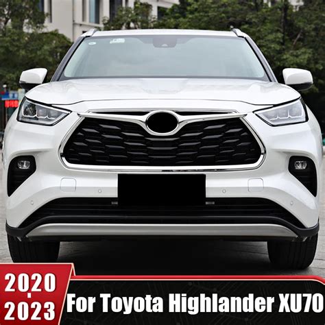 For Toyota Highlander Kluger XU70 2020 2022 2023 Car Front Bumper