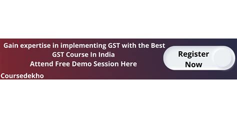 10 Best Gst Certification Courses In India With Placements In 2023