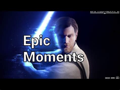 Star Wars Battlefront 2 Epic Moments 12 YouTube