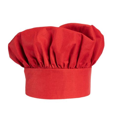 Chef Approved 167chfhatrd 13 Red Chef Hat Chefs Hat Tops Designs Red