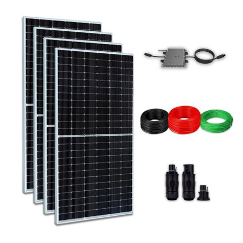 KIT ENERGIA SOLAR 2 2KWP MICROINVERSOR 2KW 330KWH MÊS