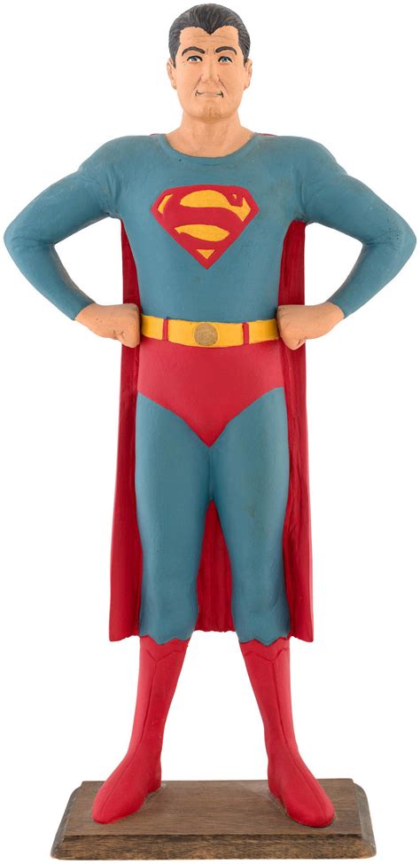 George Reeves As Superman Custom Figure By Terry Reynolds