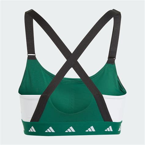 Adidas Powerimpact Training Medium Support Techfit Colorblock Bra