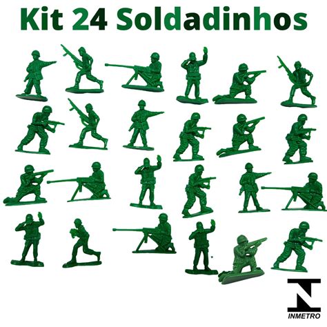 Bonecos Soldadinhos Brinquedos Militar E Guerra Para Meninos Shopee