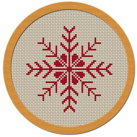 Holiday Snowflake Cross Stitch Pattern Pdf File Etsy Punto De Cruz