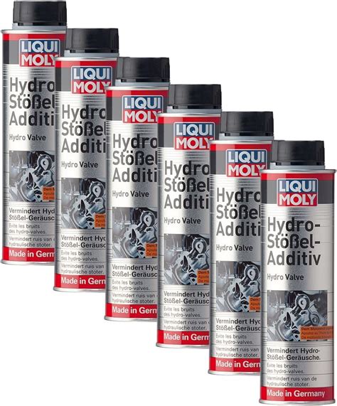 6x LIQUI MOLY 1009 Hydro Stößel Additiv 300ml Amazon de Auto Motorrad