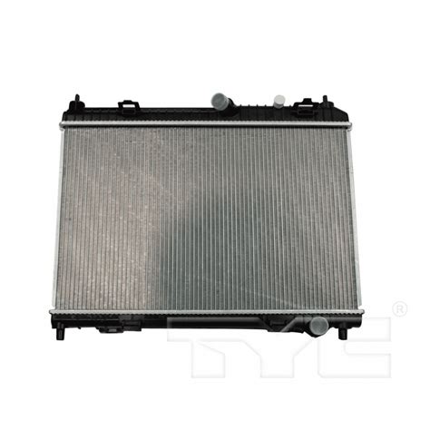 For Ford Fiesta Radiator 2011 2016 1 6L L4 Plastic Aluminum For