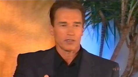 Collateral Damage 2002 Bonus Footage Interview With Arnold