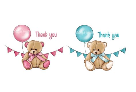 Teddy Bear Clipart Baby Shower Clipart Scrapbook Materials Website