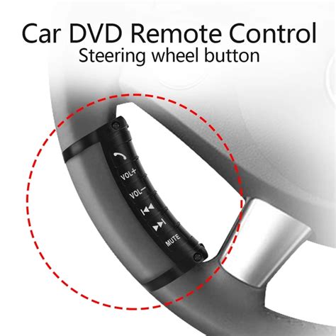 Universal Car Steering Wheel Remote Control Button Multi Function