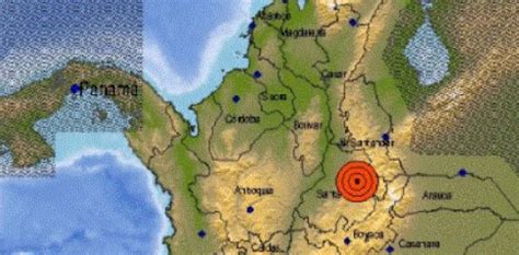 Atención Fuerte Temblor De 5 5 Sacudió Santander Y Se Sintió En