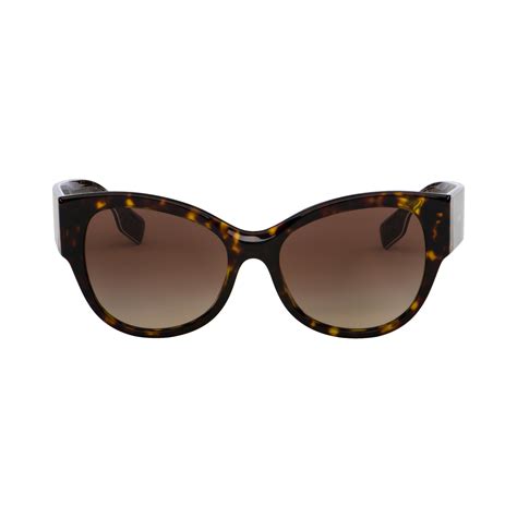 Burberry Womens Butterfly Sunglasses Dark Havana Brown