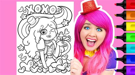 My Melody Coloring Page Kimmi The Clown