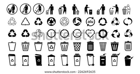 Recycling Codesvector Recycle Symbol Logo Icon Stock Vector Royalty