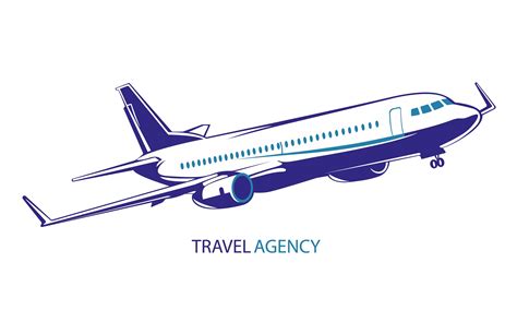 Air Plane Tour Travel Logo Vector Graphic By Uniquedesignteam