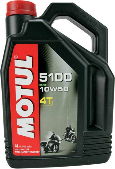 Motul 5100 4t Semi Synthetic 4 Stroke Motor Oil 10w 50 4 Liter