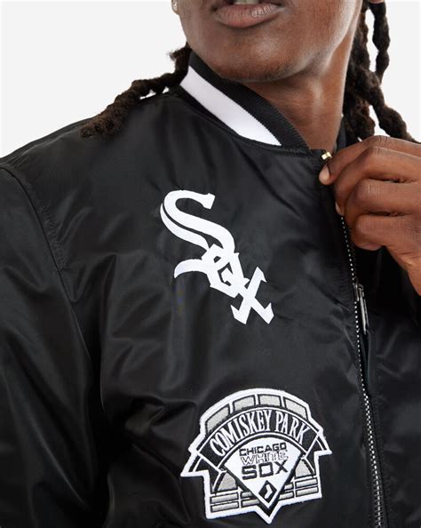 Shop New Era Chicago White Sox Alpha Industries Ma 1 Bomber Jacket