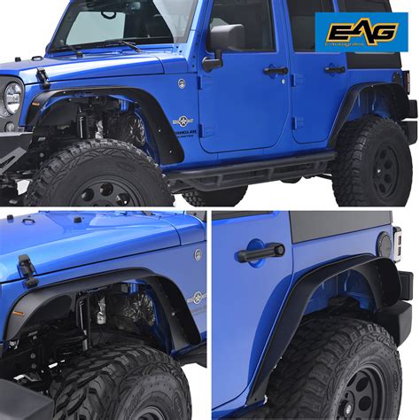 2007 2018 Jeep Wrangler Jk Gen Ii Rear Factory Width Flat Fenders