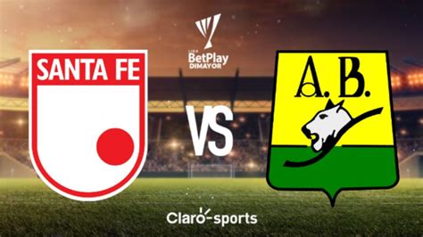 Santa Fe Vs Bucaramanga En Vivo El Partido De La Fecha 15 Por La Liga