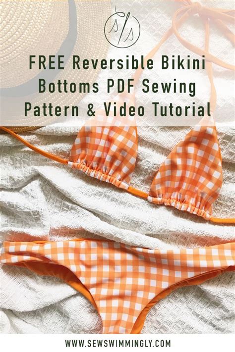 Free Reversible Bikini Bottoms Pdf Sewing Pattern Video Tutorial Artofit