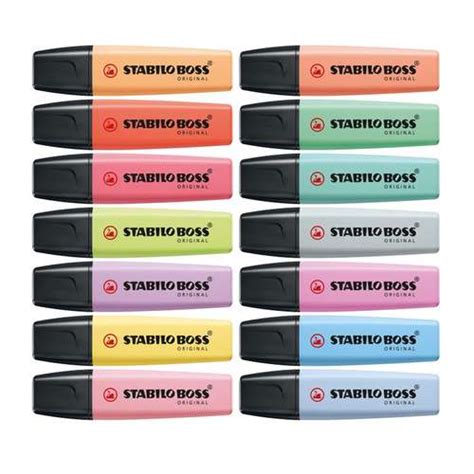 STABILO BOSS ORIGINAL Pastell Textmarker Tischset Online Kaufen