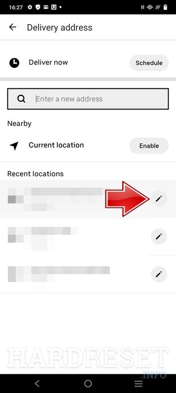 How To Change Delivery Address In Uber Eats Hardreset Info