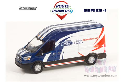 Greenlight Route Runners Series 4 2019 Ford Transit LWB High Roof