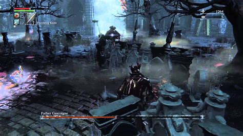 Bloodborne Father Gascoigne Boss Fight YouTube