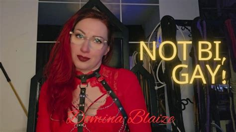 DominaBlaize Not Bi Gay ManyVids