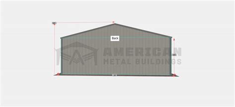 26x30 Steel Garage American Metal Buildings