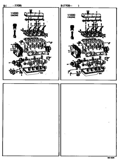 Partial Engine Assembly For 1977 1980 Toyota LAND CRUISER BJ40