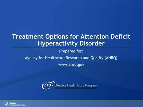 Ppt Treatment Options For Attention Deficit Hyperactivity Disorder