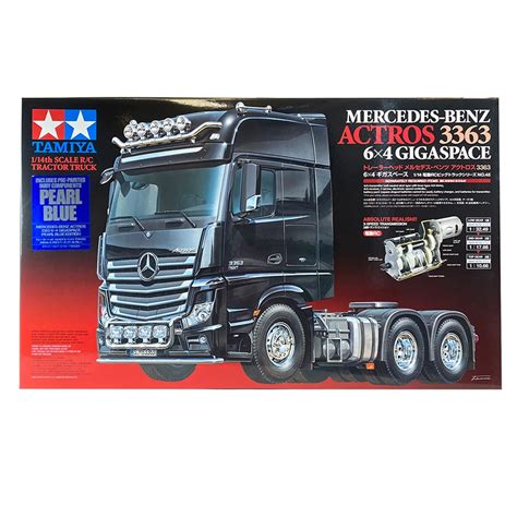 Mercedes Actros 3363 6x4 Pearl Blue Edition Kit Tamiya 56354 114