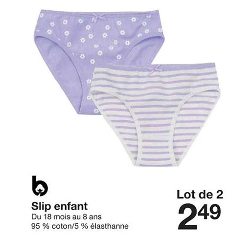 Promo Lot De Slip Enfant Chez Zeeman Icatalogue Fr