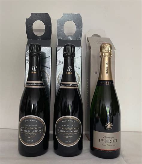 X Laurent Perrier Mill Sime Henriot Souverain Catawiki