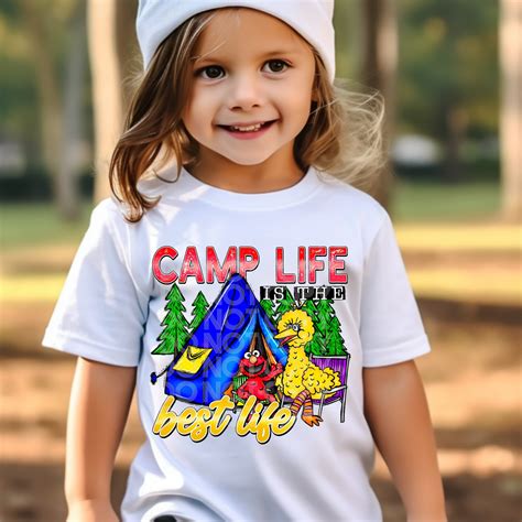 Camp Life Dtf And Sublimation Transfer Threaded Transfers