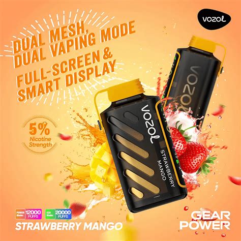 Vozol Gear Power K Puffs Dual Mode Einweg Vape Nikotin