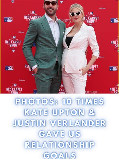 PHOTOS: 10 Times Kate Upton & Justin Verlander Gave Us Relationship ...