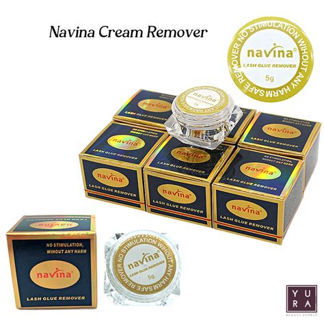 Jual Navina Cream Eyelash Extension Glue Remover Krim Perontok Bulu