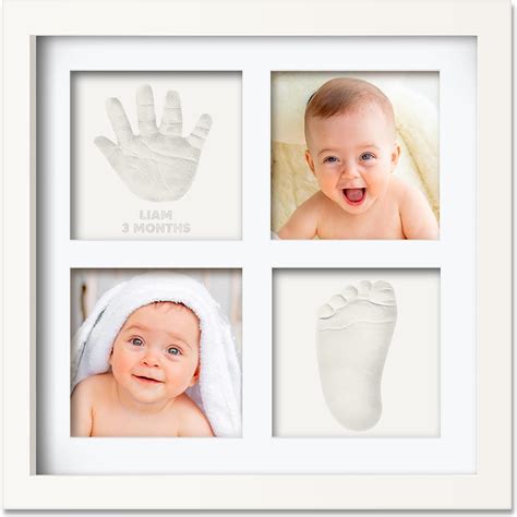 Baby Handabdruck und Fußabdruck Set Baby Fussabdruck Set Gipsabdruck