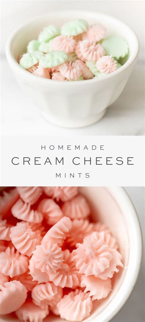 Delicious Old Fashioned Cream Cheese Mints Julie Blanner Cream