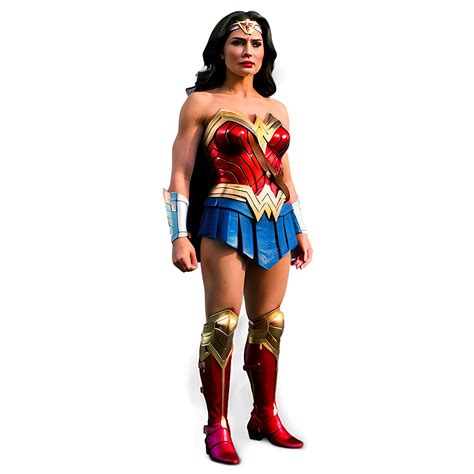 Download Wonder Woman Superhero Pose Png 05212024