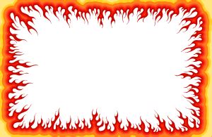 Fire border png free png images download