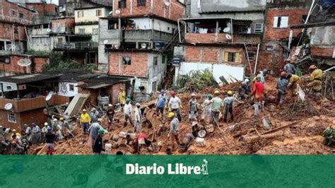 Al Menos 36 Personas Muertos Por Lluvias En Sao Paulo Diario Libre