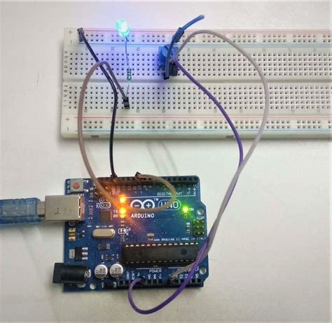 How Use Arduino To Control An Led With A Potentiometer