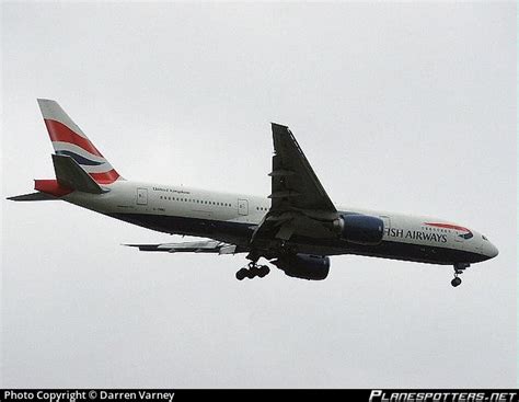 G YMMD British Airways Boeing 777 236ER Photo By Darren Varney ID